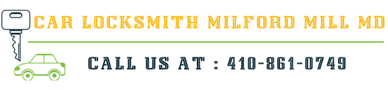 Car Locksmith Milford Mill logo